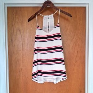 Express Striped Asymmetrical Camisole Top